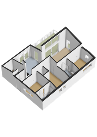 Floorplan - Nieuwesluisweg 1A706, 4511 RG Breskens